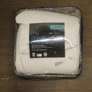 Hudson Park Collection Warm Asthma & Allergy Friendly Down Comforter White Queen